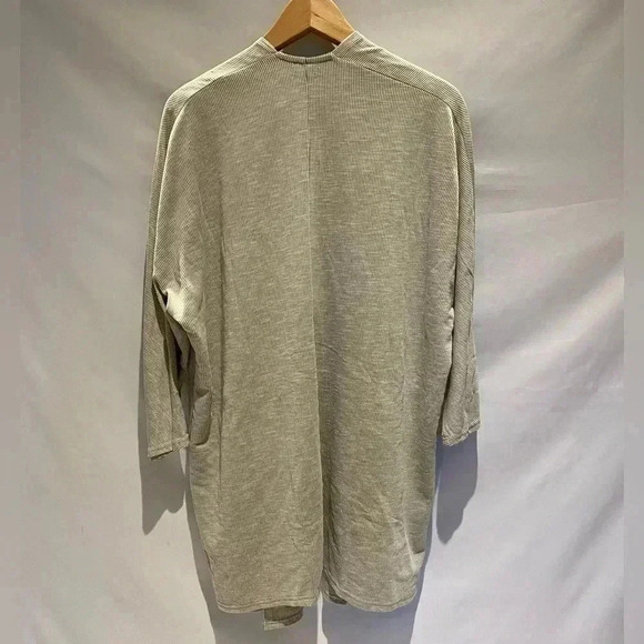 Donni Sandwash Pinstripe Open-Front Cardigan, OSFM, NWT - Picture 2 of 10